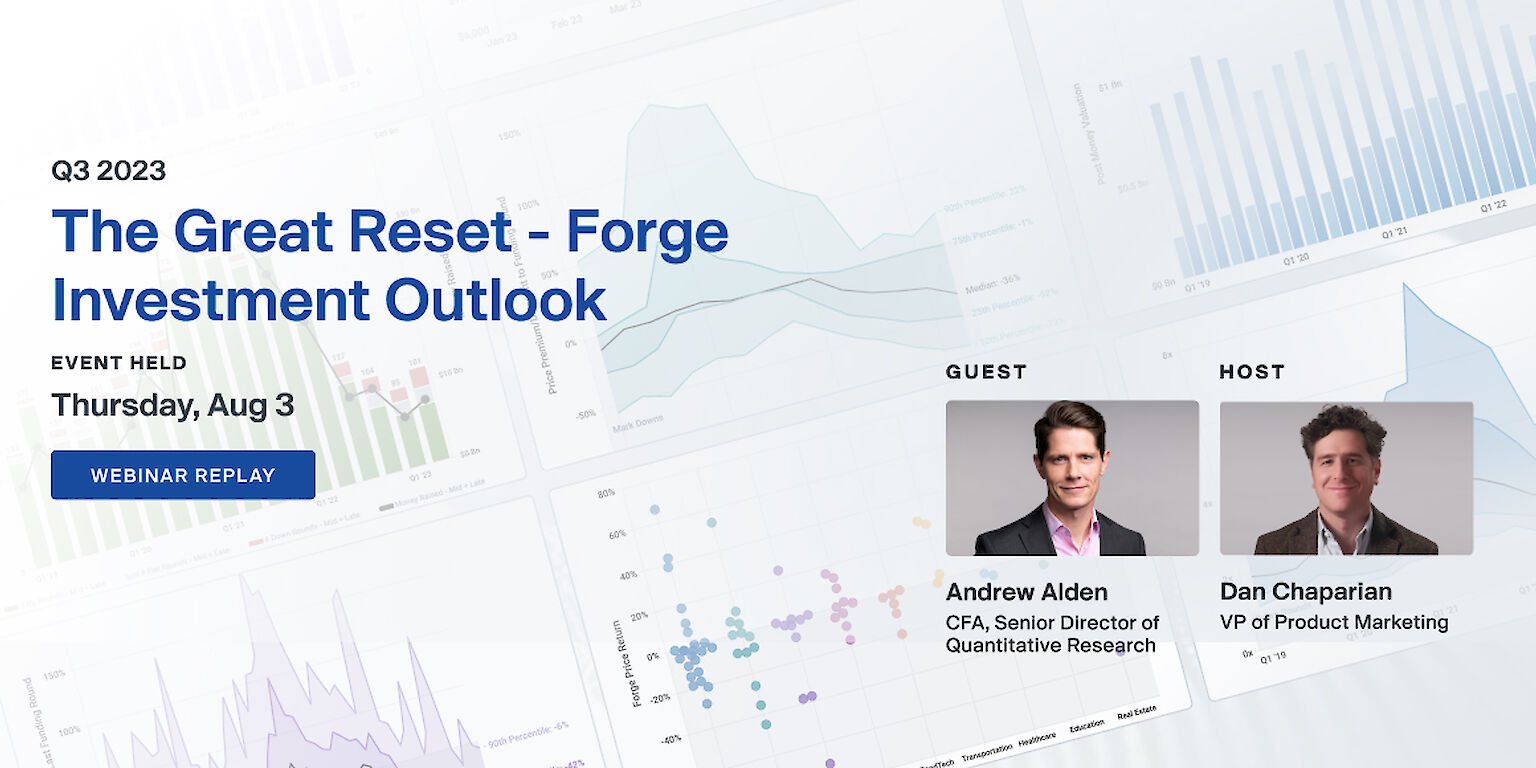 The Great Reset - Forge Investment Outlook