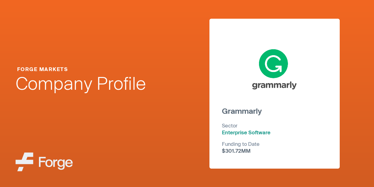 Invest and Sell Grammarly Stock - Forge