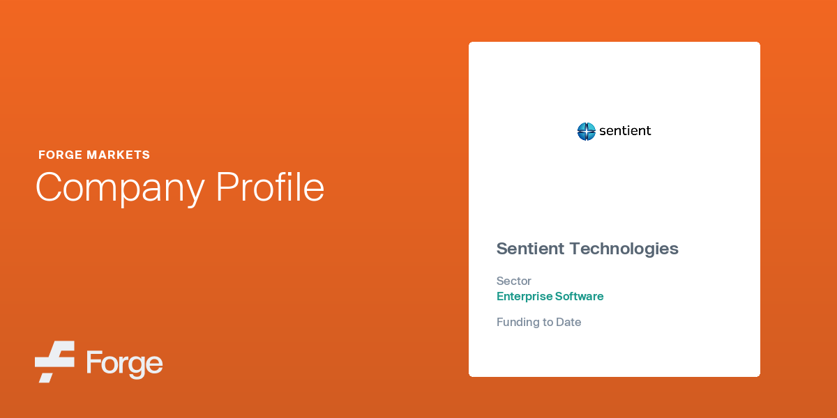 Invest and Sell Sentient Technologies Stock - Forge
