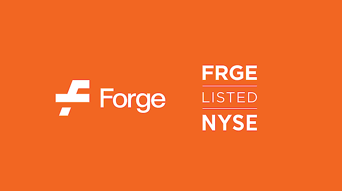 Forge is now listed on the NYSE