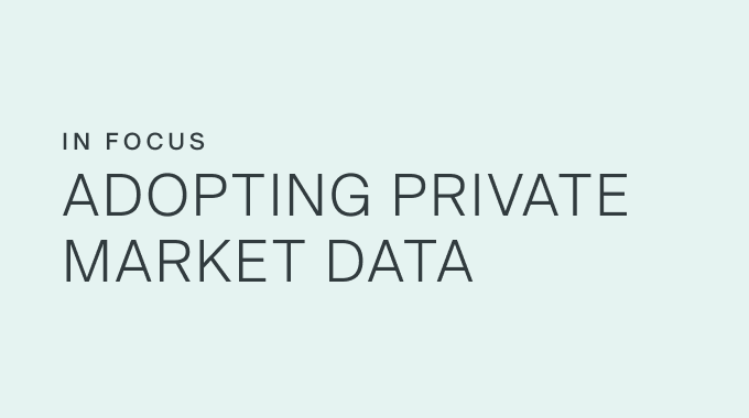 Adopting Private Market Data