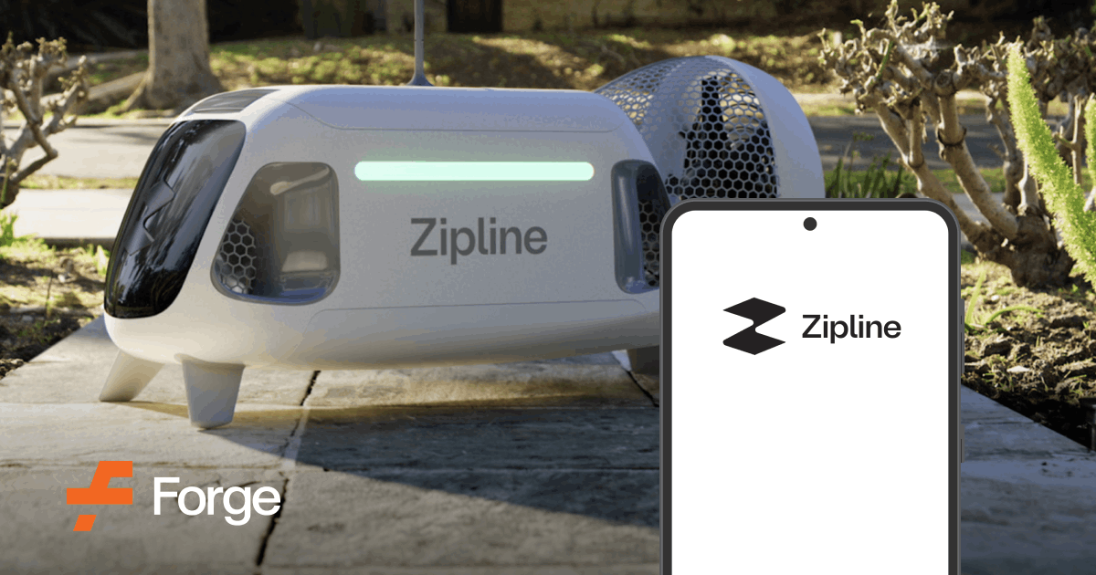 Forge Startup News - Zipline Launches Latest Drone Design